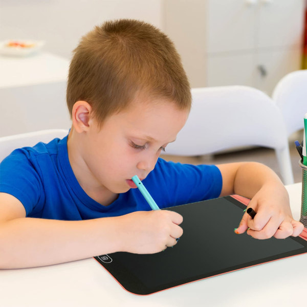 Fargerik skrivetavle LCD-tegnebrett slettbare leker for barn
