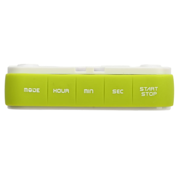 Stor digital timer larmklocka Mute Liten digital kökstimer för matlagning Lärande Resor Kroppsbyggnad CR 320SP Grön