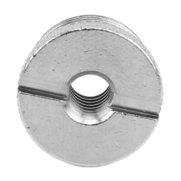 1/4 hunn til 5/8 hann skrue adapter overflate anodisering behandling Durbale Mic tråd adapterSilver F14A