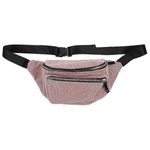 1 st midjeväska för kvinnor-c 24*5*15cm Pink