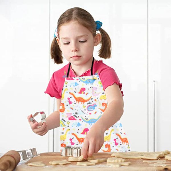 Barnförkläde för flickor Pojkar Toddler Art Smock Supplies Matlagning