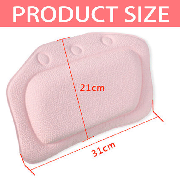 Ergonomisk badepute - komfortable badeputer for avslapping