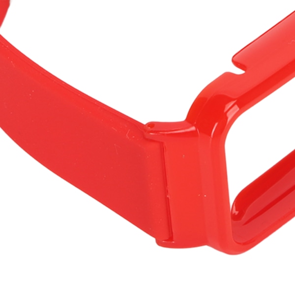 Silikonihihna suojakotelolla Mi Band 7 Pro - Punainen ja punainen kotelo