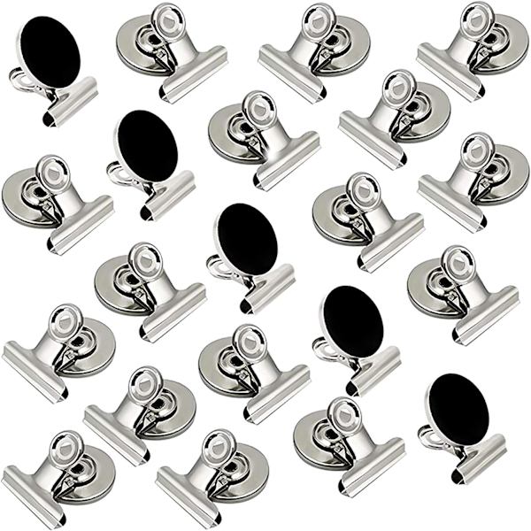 20 kappaleen jääkaappimagneetti Jääkaappimagneetti Magneettiset pidikkeet Raskaat