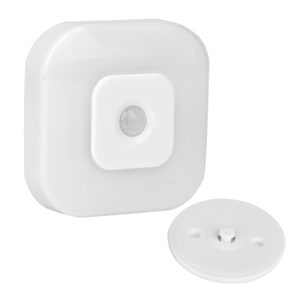 Rörelsesensor Bärbar Nattlampa, Smart Skymningssensor För Adaptiv Belysning, Plug-In Mjukt Sken Skapar Mysig Atmosfär, Energieffektiv LED
