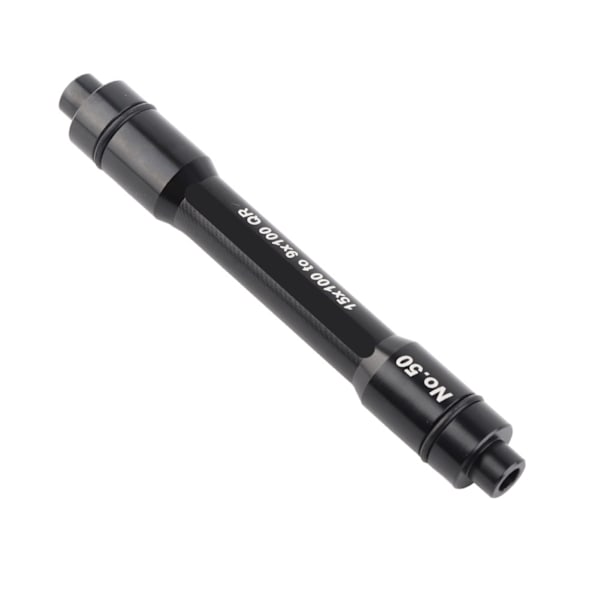 Cykel 15mm Thru Axle Hub Adapter till 9mm Snabbkopplingsspett för 100mm Framhjul (Svart)