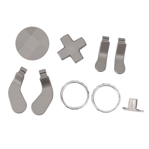 Metall Thumbsticks Professionell 15 i 1 Speltillbehör Ersättning för Xbox One Elite Series 2 Kontroller Silver
