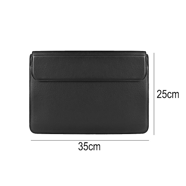 Laptop skyddande fodral skyddande väska, läder skyddande