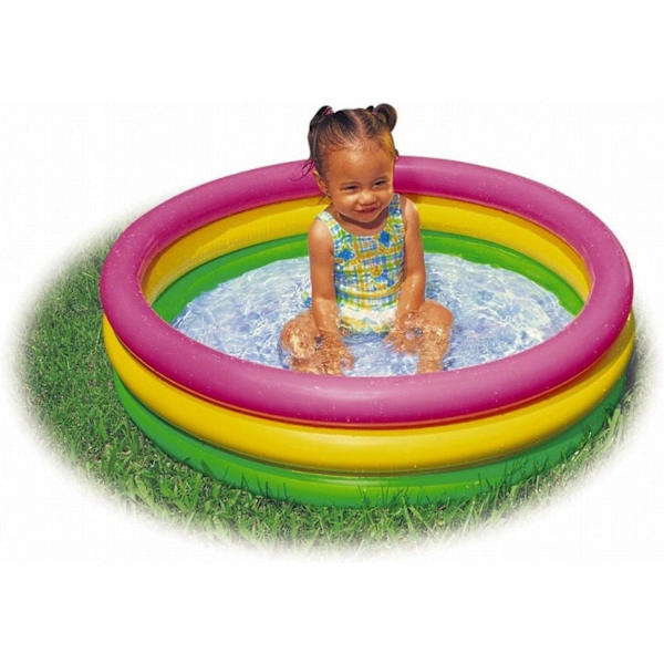 Solnedgångsglöd Baby Pool (34 tum x 10 tum)