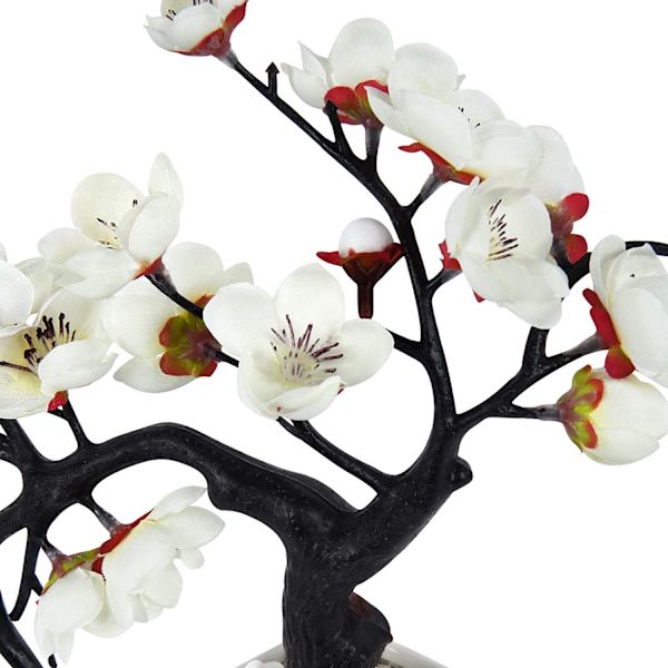 Hvid blomme kunstig blomst enkelt