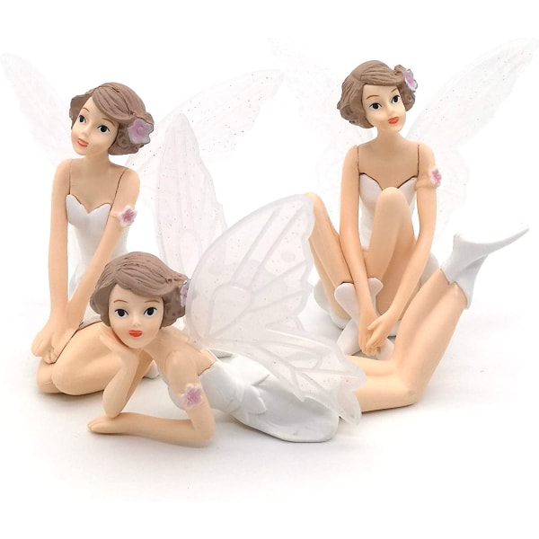 Fairies Figurines Angel Girl Cake Topper DIY Bursdag Bryllup Ca