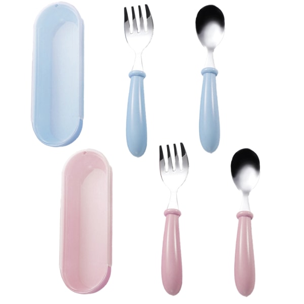 Child and Toddler Flatware - Kids Utensil Set - Metal Kids