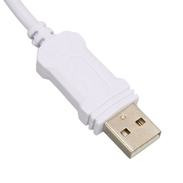 Speltangentbord USB 61 tangenter RGB bakgrundsbelyst ergonomisk kontrastfärg platsbesparande trådbundet tangentbord för stationär bärbar dator vit lila