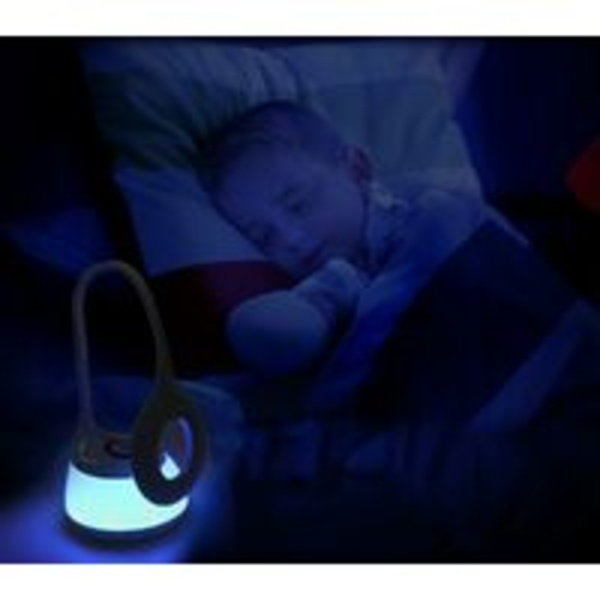 Barnens skrivbordslampa med justerbar och färgglad belysning, 3 ljusstyrkenivåer (läsning, studier, avkoppling), flexibel arm, pekskärm, USB-port,