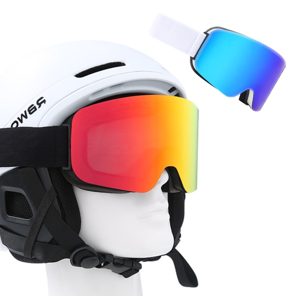 Skibriller, anti-tåge snebriller, UV-beskyttende skibriller