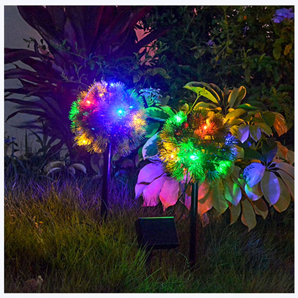 Solar Lights Outdoor Garden Dekorativ Multi- Color Changing Flo