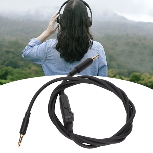 Headset-kabelutskifting Hodetelefonledning for Beyerdynamic MMX 300 2. generasjon 1,3 m / 4,3 fot