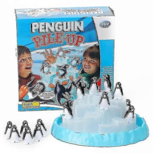 Iceberg Stacking Penguins, Balance, Children's Concentration, Logic Training, Interactive Game, Early Education, Educational Board Game