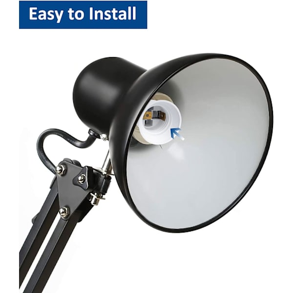 B22 til E27 Adapter Socket for Led Bulb, AC 230V, Konverteringsadaptere for å bytte fra B22 til E27, Skru inn bajonettfatning, Pakke med 6 | JUNJUN