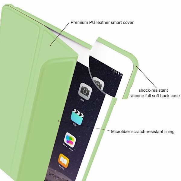 2018/2017 IPad 9.7 5:e / 6:e generationen - Slim Lättvikt