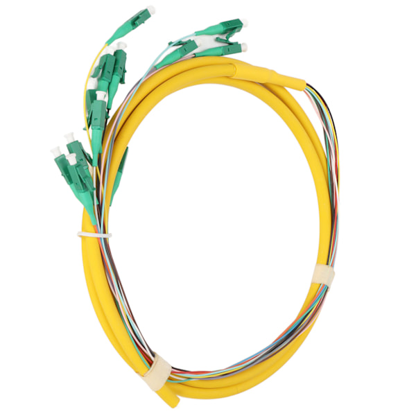 Fiber Pigtail Kabel Single Mode 12 Strand 1,5m Stabil Fiberoptisk Pigtail för Lokalt Nätverkskommunikationssystem