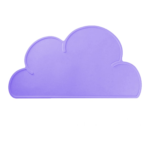 Kids Placemat - Silicone Cloud Shape Placemat Non Slip Placemat