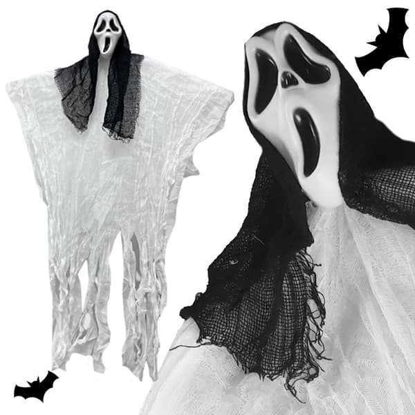 Halloween decoration hanging decoration ghost mask scream skeleton phantom 90 cm 74