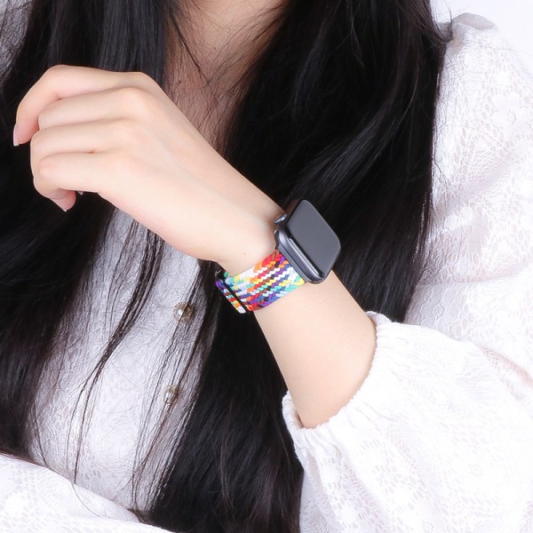 Rem för Apple iWatch 1234567 justerbar nylon