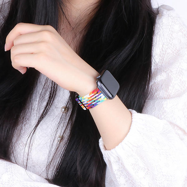 Rem til Apple iWatch 1234567 - Justerbar nylonrem