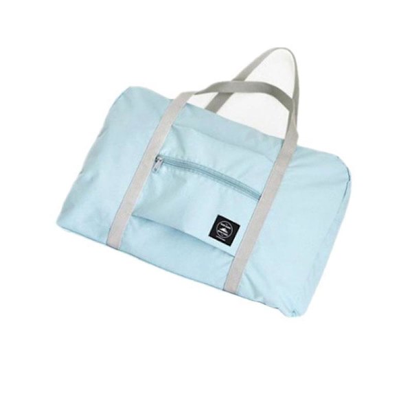 Hopfällbar resväska bagage sport gym vattenavvisande nylon, A - mörkblå, 25L