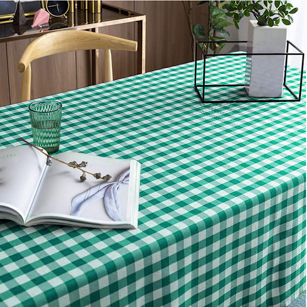Hiasan Checkered Bordsduk Rektangel - Flekkbestandig,