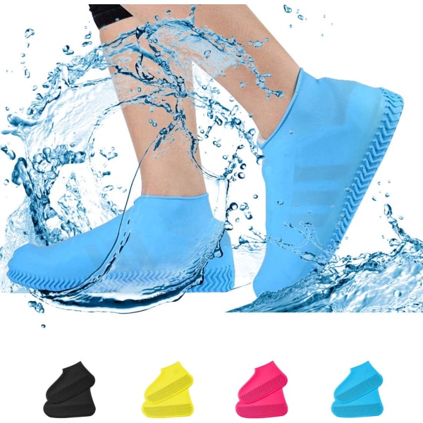 1pcs Rain Shoe Cover, Waterproof, Dirtproof, Blue,L