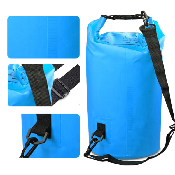 Vattentät väska, stor kapasitet, bærebar og holdbar