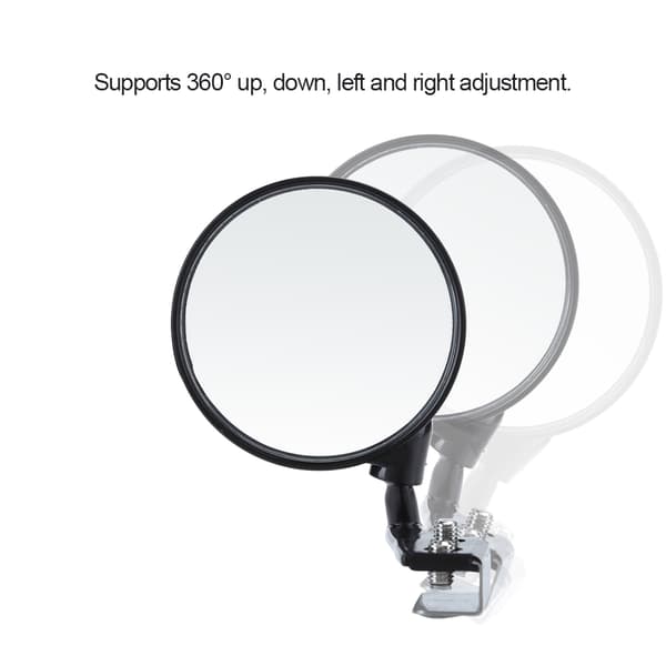 Blind Spot-Spegel för Framhjul, 360° Justerbar Vidvinkel, Universal Bilmodifiering