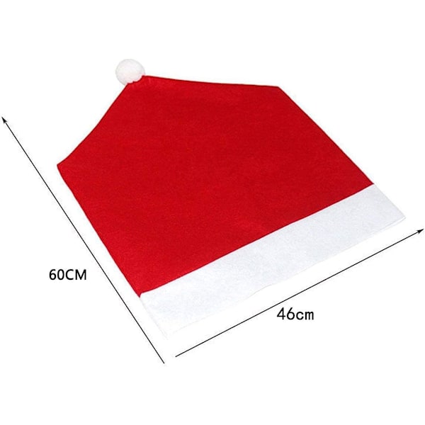 Unika Julstolsöverdrag, Mjuka & Slitstarka Non-Woven Material, Miljövänliga Överdrag Som Är Lätta Att Installera, Sprid Julglädje