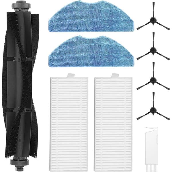 Tilbehørssæt til 360 S8, S8 Plus, til 360 Botslab S8 Plus, til Rowenta X-plorer Serie 75 S+ RG8597W, til EZVIZ RE4 / RE5