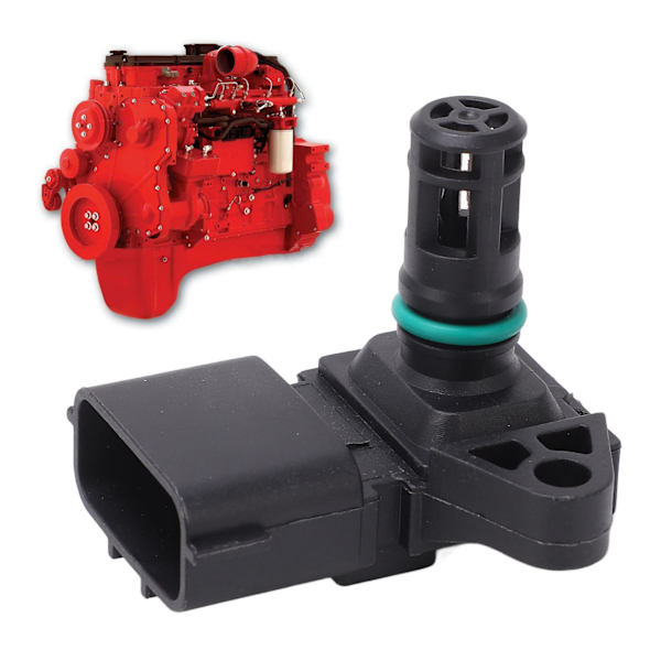 Inntaksmanifoldtrykkstemperaturføler 2897334 Kartlufttrykkføler Erstatning for Cummins M11 ISC ISL ISM ISX