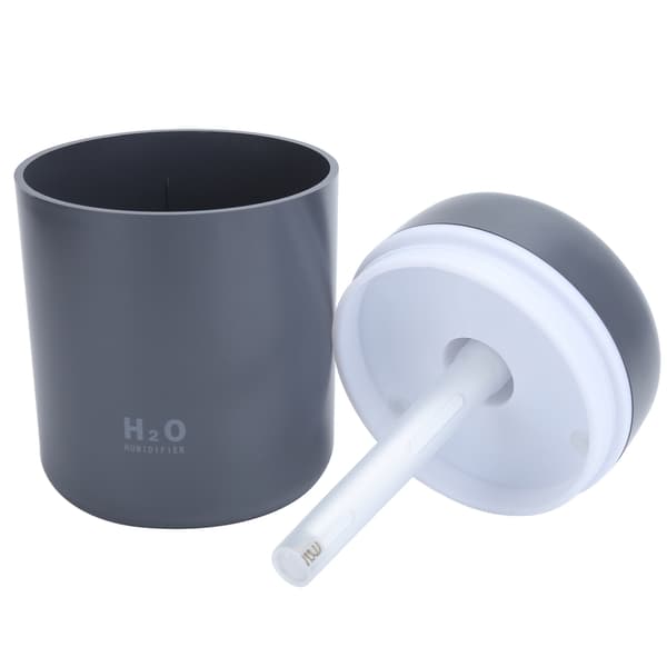 USB-drevet luftfugter, æterisk oliediffuser tilføjer aromaterapi til din dag, bærbart design med stor topfyldningsåbning, automatisk slukningssikkerhed