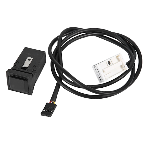 Bil USB Audio AUX Inngangskontaktbryterkabel for RCD310 Golf/GTI/R MK5 MK6 Jetta 5KD035724