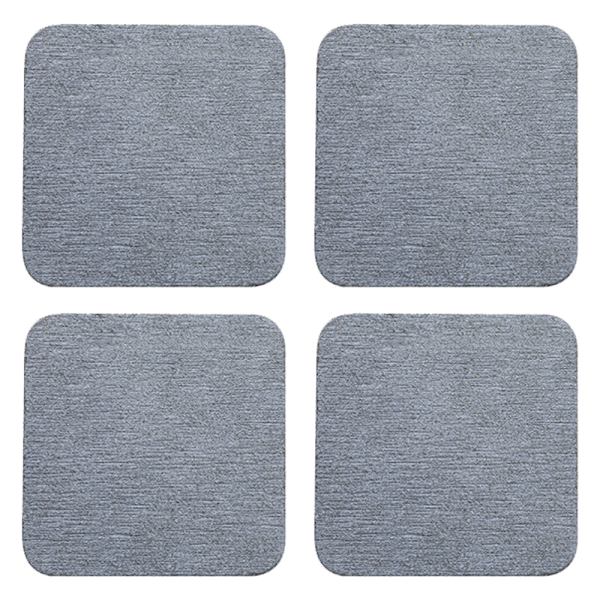 4 kpl diatomiit-alustaa nopeille juomille ja kasveille, 8*8cm