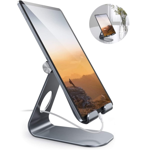 Tablet Stand, Lamicall Justerbar Tablet Holder : Desktop Stand