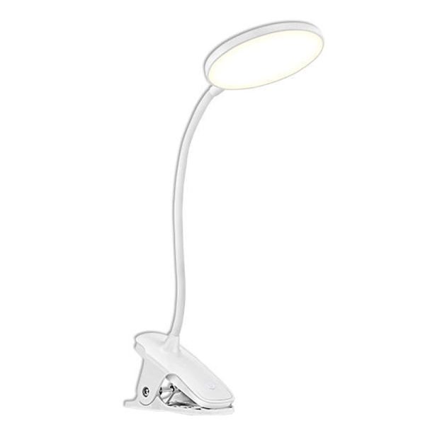 LED-bordlampe for barn med penneholder, skrivebordsleselys for Stu