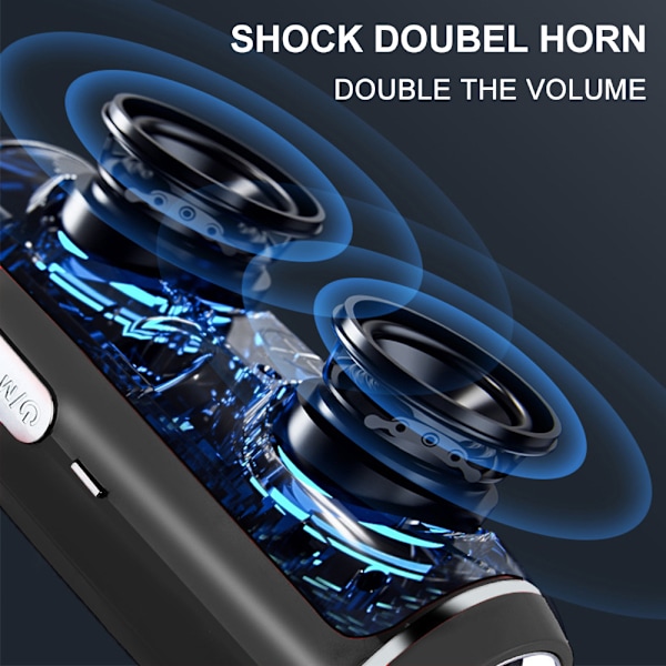 Bärbar Bluetooth Trådlös Djup Bas Subwoofer