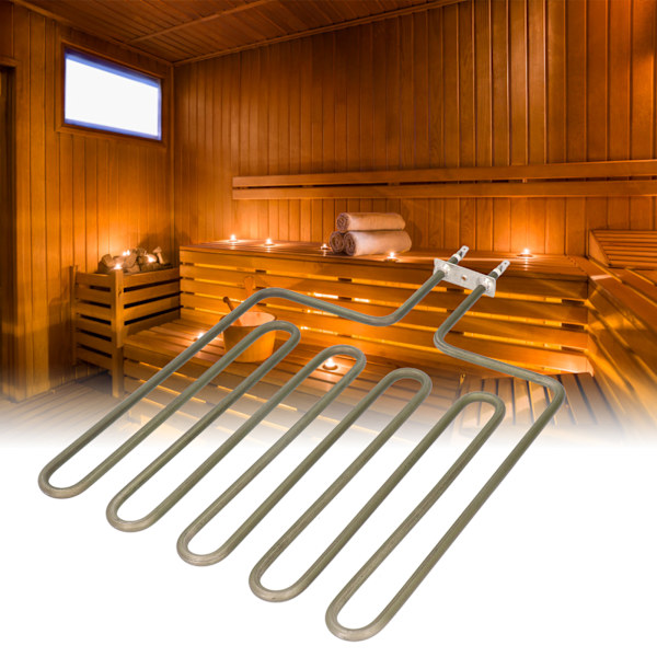 3KW Sauna SPA Varmerør i rustfritt stål Rørformet varmeelement for 9KW Saunaovn 230V