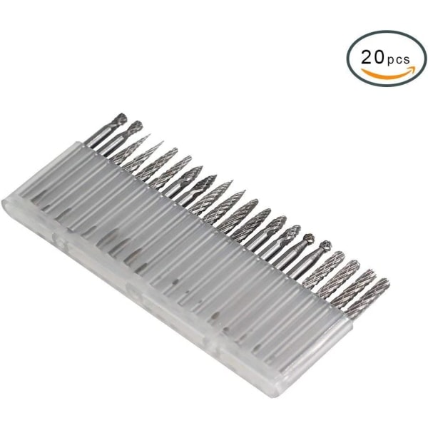 Solid Carbide Burr Set Shank Tungsten Carbide Rotary Files Burrs