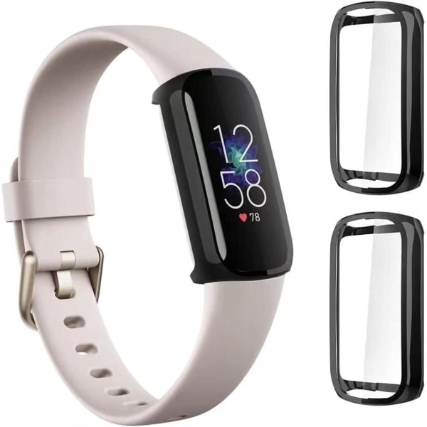[2-pak] etui til Fitbit Luxe, tilbehør med fuld dækning