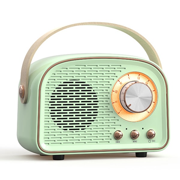 Retro Bluetooth-kaiutin, langaton vintage-kaiutin, ulkotilojen langaton kannettava Bluetooth-kaiutin