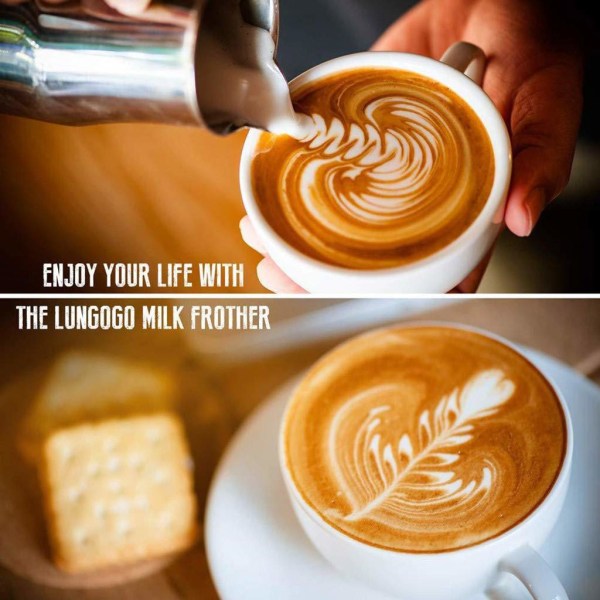 Automatisk design Mini håndholdt elektrisk mikser håndholdt melkeskummer Håndholdt røreverk Elektrisk skummaskin Melkeskummerstav for kaffe Cappuccino