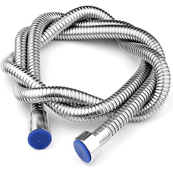 Duschsslang 2M Universal, Rostfritt Stål Flexibel Krom Duschsslang Anti-Explosion, Anti-Twist och Anti-Korrosion