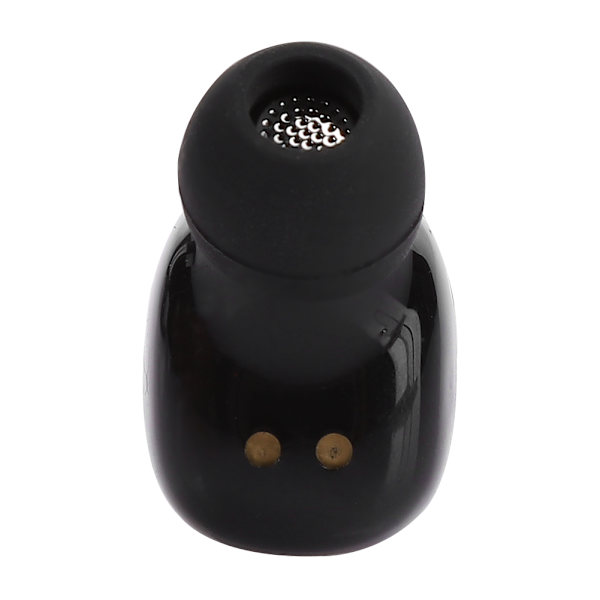 TI8S Trådløse Bluetooth-øretelefoner Bærbare Mini Sports-headset med opladningsboks Sort